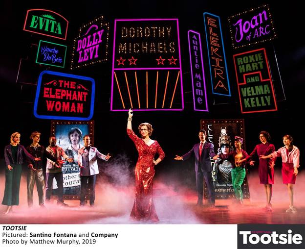 Tootsie Theater Scene New York Broadway Review