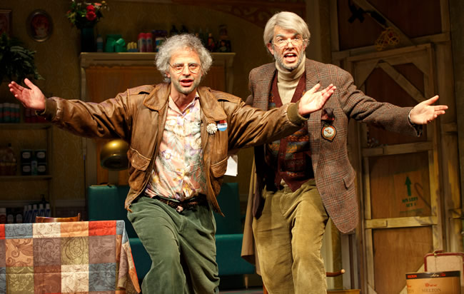 Nick Kroll and John Mulaney in Oh, Hello on Broadway (Photo: Joan Marcus)