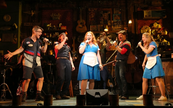 Photo Flash: First Look at Hunter Foster, Katie Thompson, Mamie Parris & More in Encores! PUMP BOYS AND DINETTES!