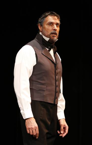 Robert Cuccioli as Mayer Rothschild in Jerry Bock, Sheldon Harnick, and Sherman Yellen&#39;s Rothschild &amp; Sons at York Theatre Company.