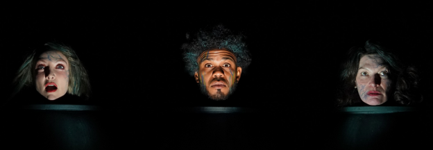 A person with blue and green hair

Description automatically generated