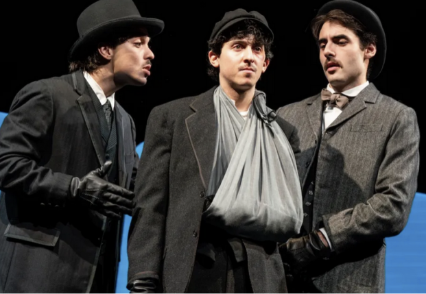 A group of men in suits Description automatically generated