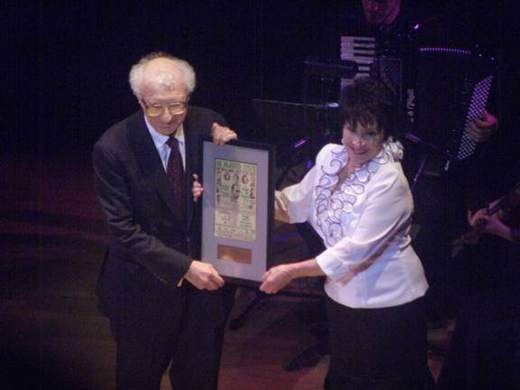 Town Hall raises the roof to honor Fiddler on the Roof’s 50th birthday, composer Sheldon Harnick’s 90th, Folksbein Theater celebrates 100th
