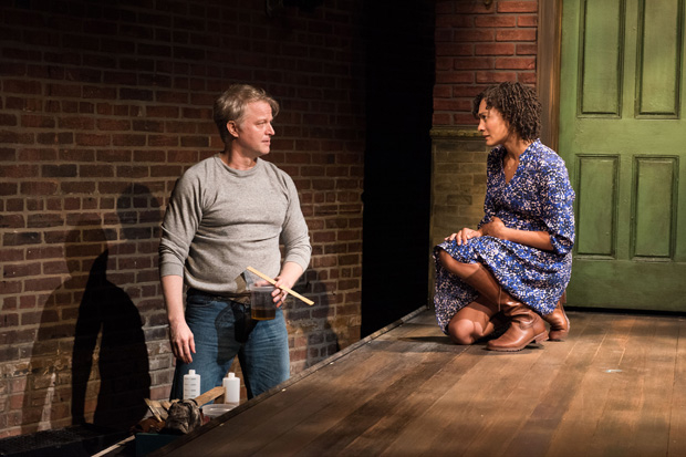 C.J. Wilson plays Peter and Ameila Workman plays Susan in On the Shore of the Wide World.